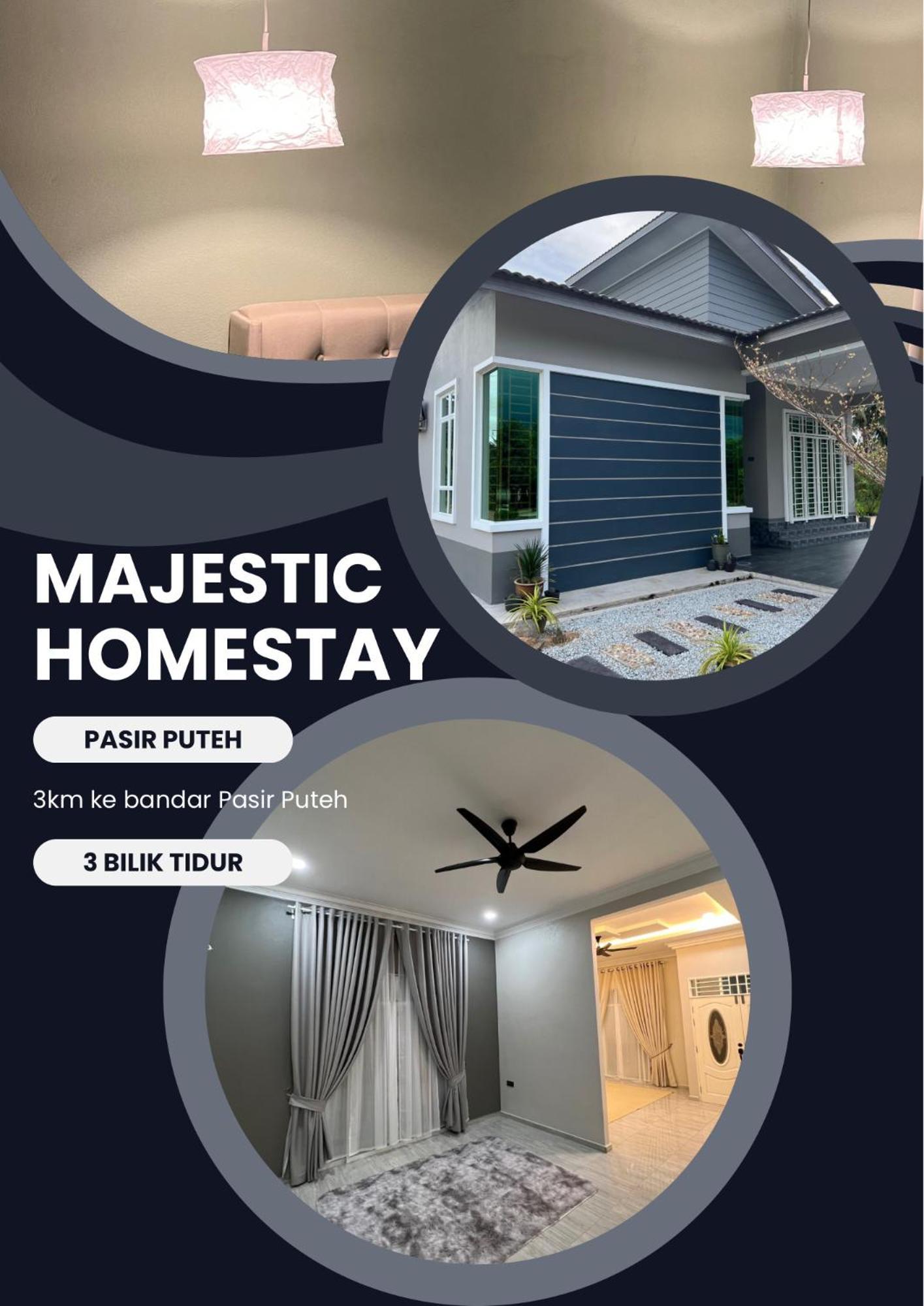 Majestic Homestay - Pasir Puteh Exteriér fotografie